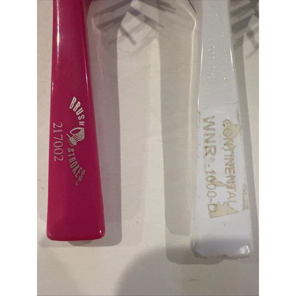Lot Of 6 VTG Hair Brush Scalpmaster 3000 Brushstrokes Goody Phillips France